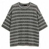 تیشرت طرح نواری برند Zara